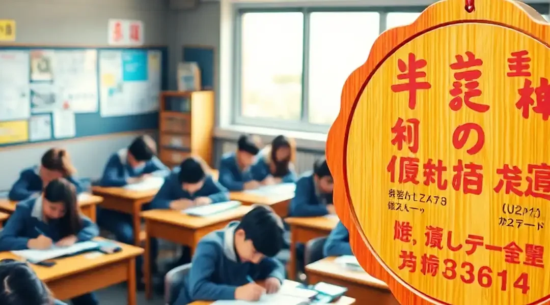 La frénésie des examens au japon un rite de passage incontournable