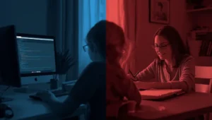 Soutien scolaire en ligne : pourquoi ça ne remplace pas l'humain (et pourquoi MaxiRéussite reste 100% humain)