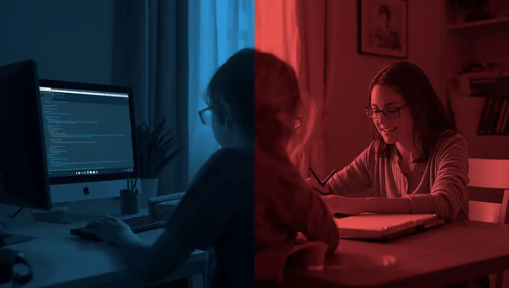 Soutien scolaire en ligne : pourquoi ça ne remplace pas l'humain (et pourquoi MaxiRéussite reste 100% humain)